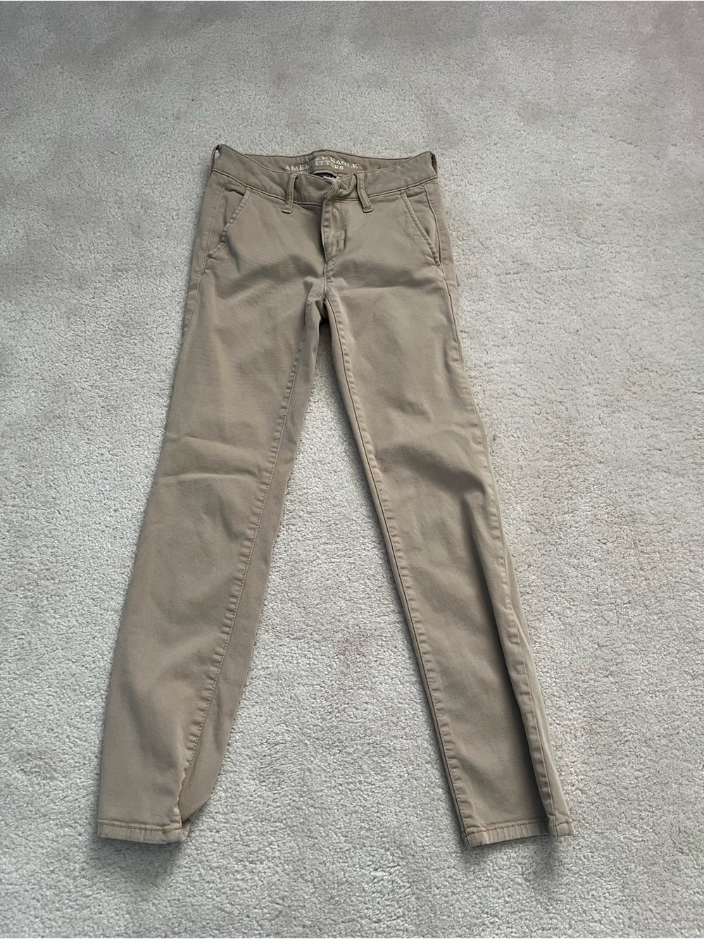 American Eagle Outfitters Beige Super Stretch Pants